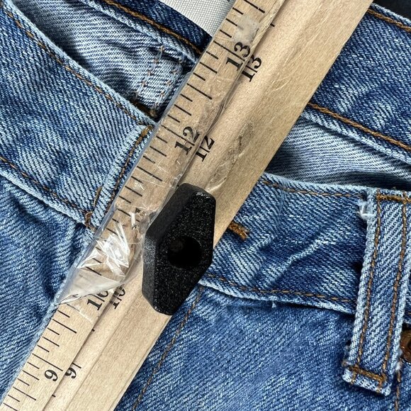 Y2K Levi's Jeans Mens 34x28* 560 Loose Tapered Blue Faded Cotton Denim Tag 34x30 - Picture 15 of 16